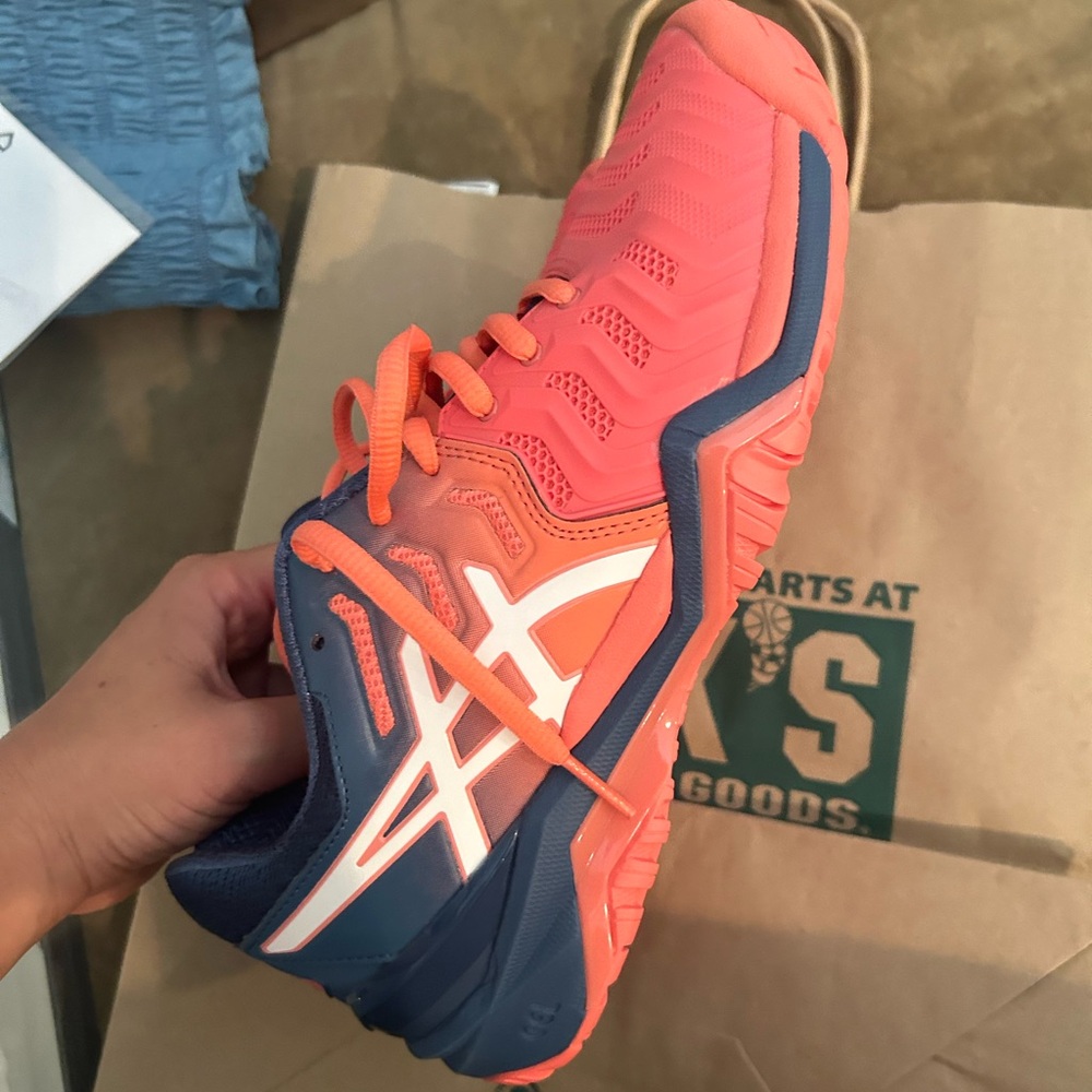 Pink orange blue ASICS - Picture 3 of 3